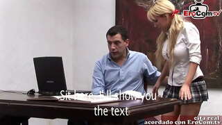 Espainiako big amilotxak milf arraio lanean