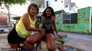 новинья тира маскара com o цасал sapeca