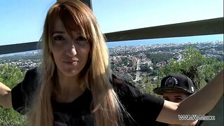 Nelikhwazayo redhead milf roughly drilled kuye ass kwi-wonke